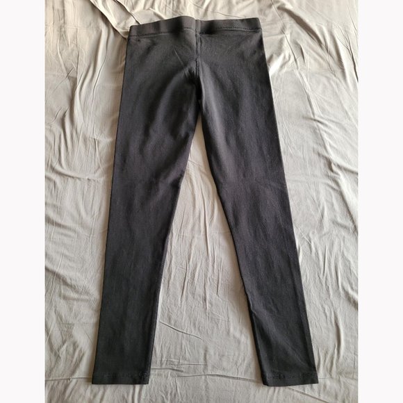 J. Crew Black Cotton Stretch Full Length Leggings (XS) - Picture 3 of 9